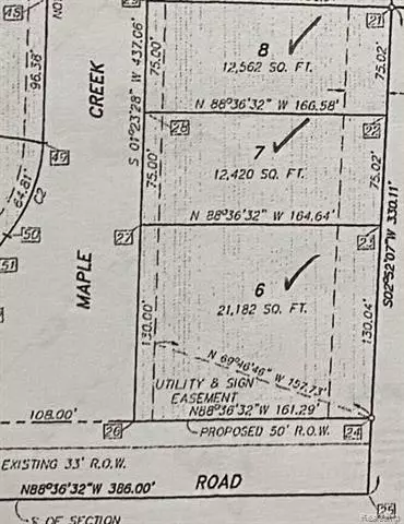 lot 6 Maple Creek DR, Richfield Twp, MI 48423