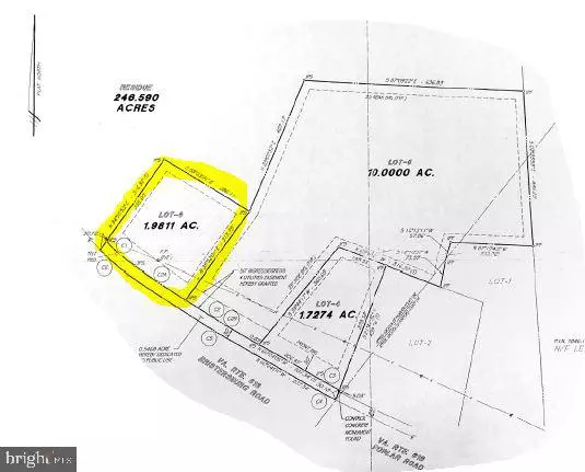 LOT 6 BRISTERSBURG RD, Midland, VA 22728