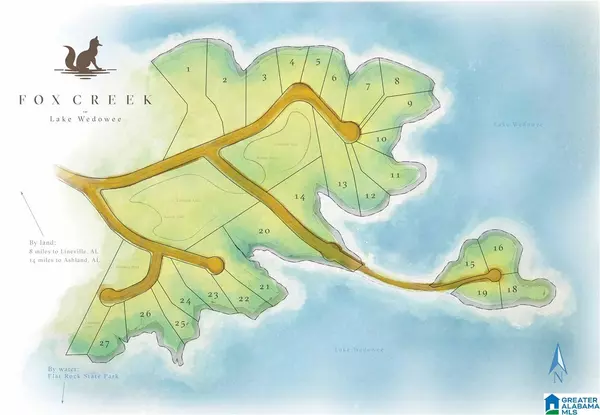 Wedowee, AL 36278,Lot # 1 FOX CREEK TRC #1