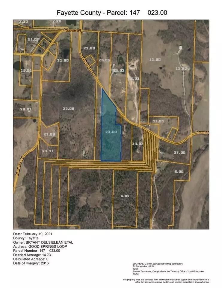 Rossville, TN 38066,0 GOOD SPRINGS LOOP PARCEL #023.00 RD