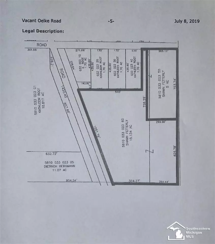 Maybee, MI 48159,0 Oelke Rd