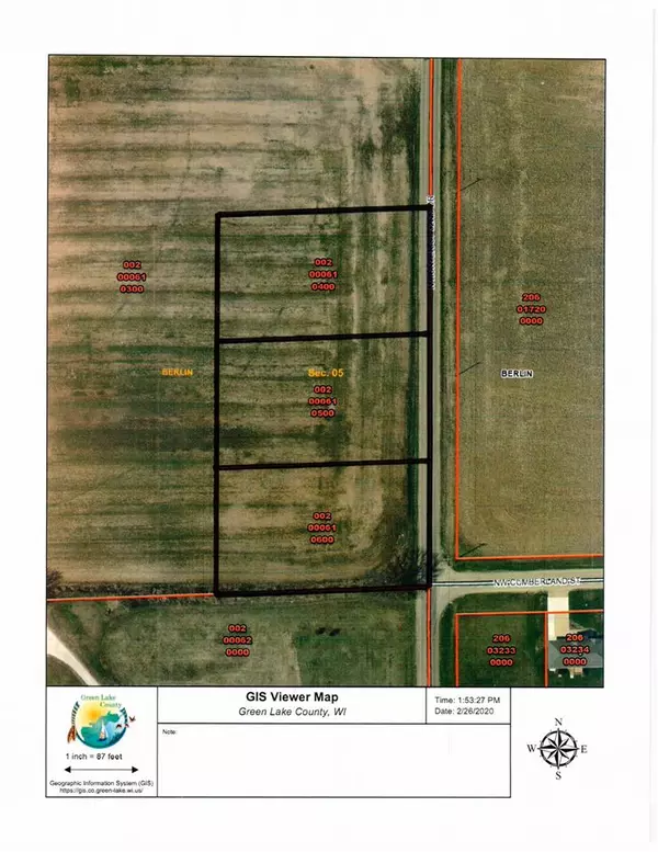 .75 Ac 32nd Dr, Berlin, WI 54923