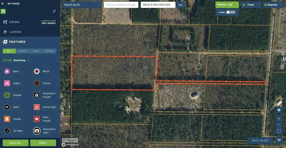 Vacant NE Beulah Church Road, Lee, FL 32059