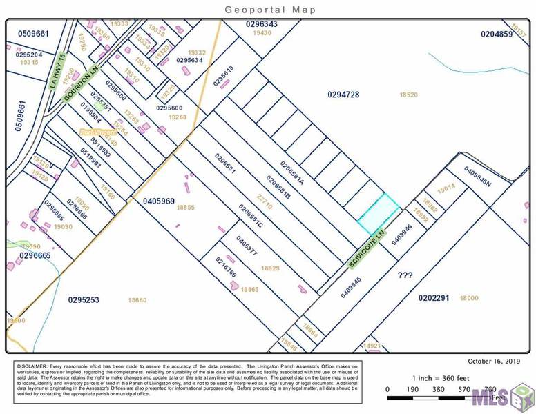 Lot 1 SCIVICQUE LN, Port Vincent, LA 70726