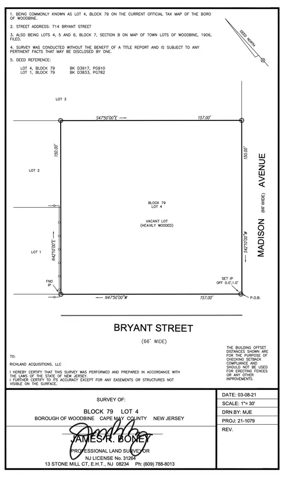 Woodbine, NJ 08270,714 Bryant Street