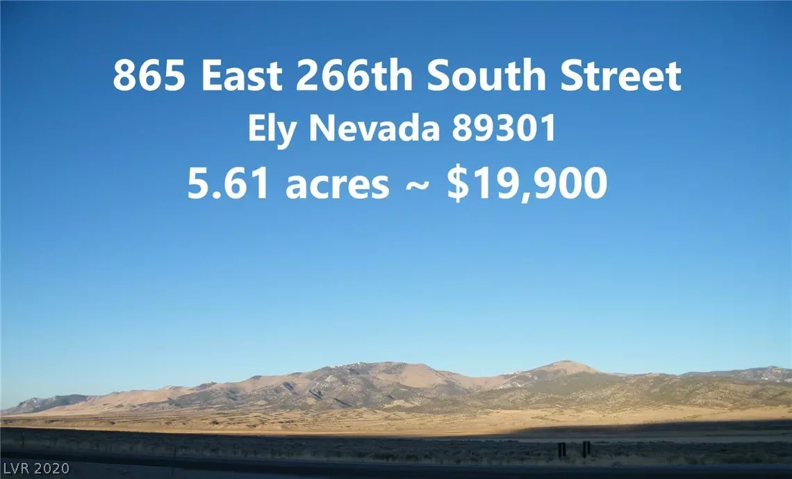 Ely, NV 89301,865 266th South Street