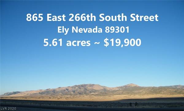 865 266th South Street, Ely, NV 89301