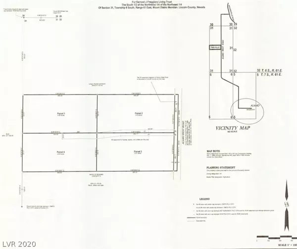 Alamo, NV 89001,±19.76 Acres • Alamo West Road