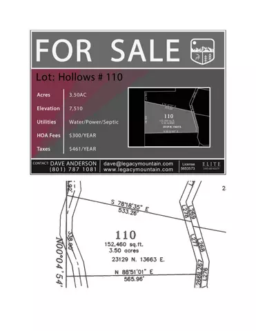 Fairview, UT 84629,23129 N 13663 E #110